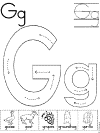 Alphabet Letter G Gorilla Preschool Lesson Plan Printable Activities ...