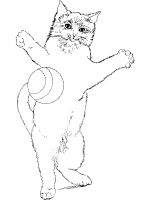  Cats  Coloring  Pages  and Printable Activities 1