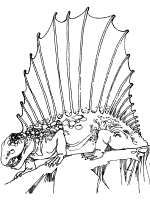 Dinosaurs and Extinct Animals Coloring Pages