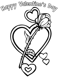 104 Coloring Pages Valentine  HD