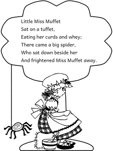 Nursery Rhymes Coloring Pages and Printable Activities 1