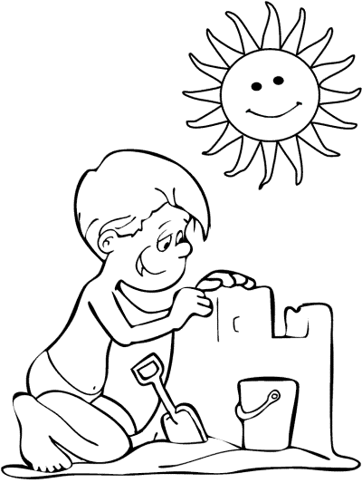 First Day Of Summer Coloring Pages 4